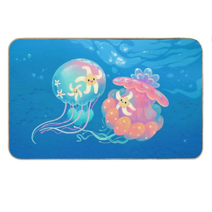 Jellyfish Bus Bath Mat