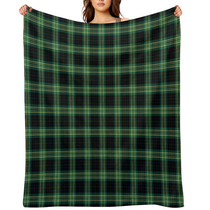 Clan Fitzpatrick Hunting Tartan Throw Blanket
