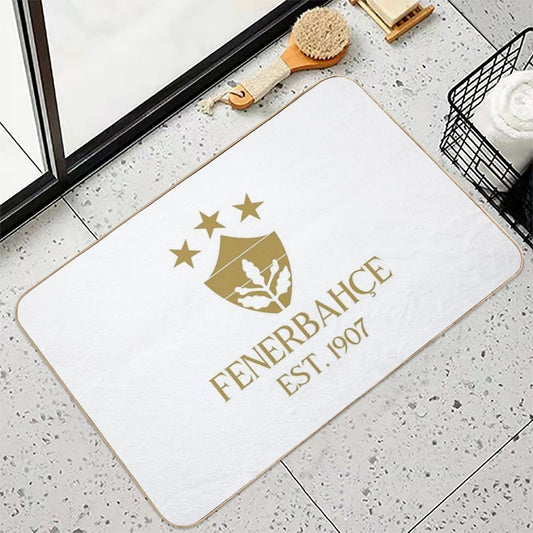 Fenerbahçe Gold B  Easy Maintenance Bath Mat