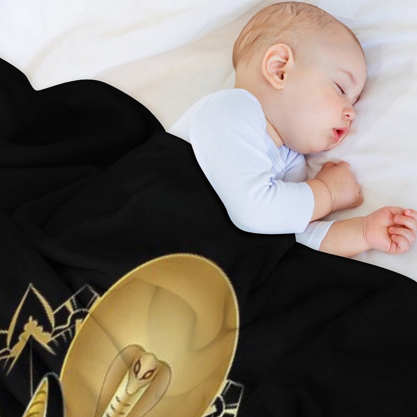 The Egyptian Goddess Sekhmet Throw Blanket