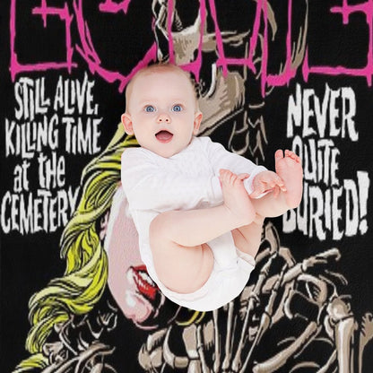 Never Quite Buried Throw Blanket