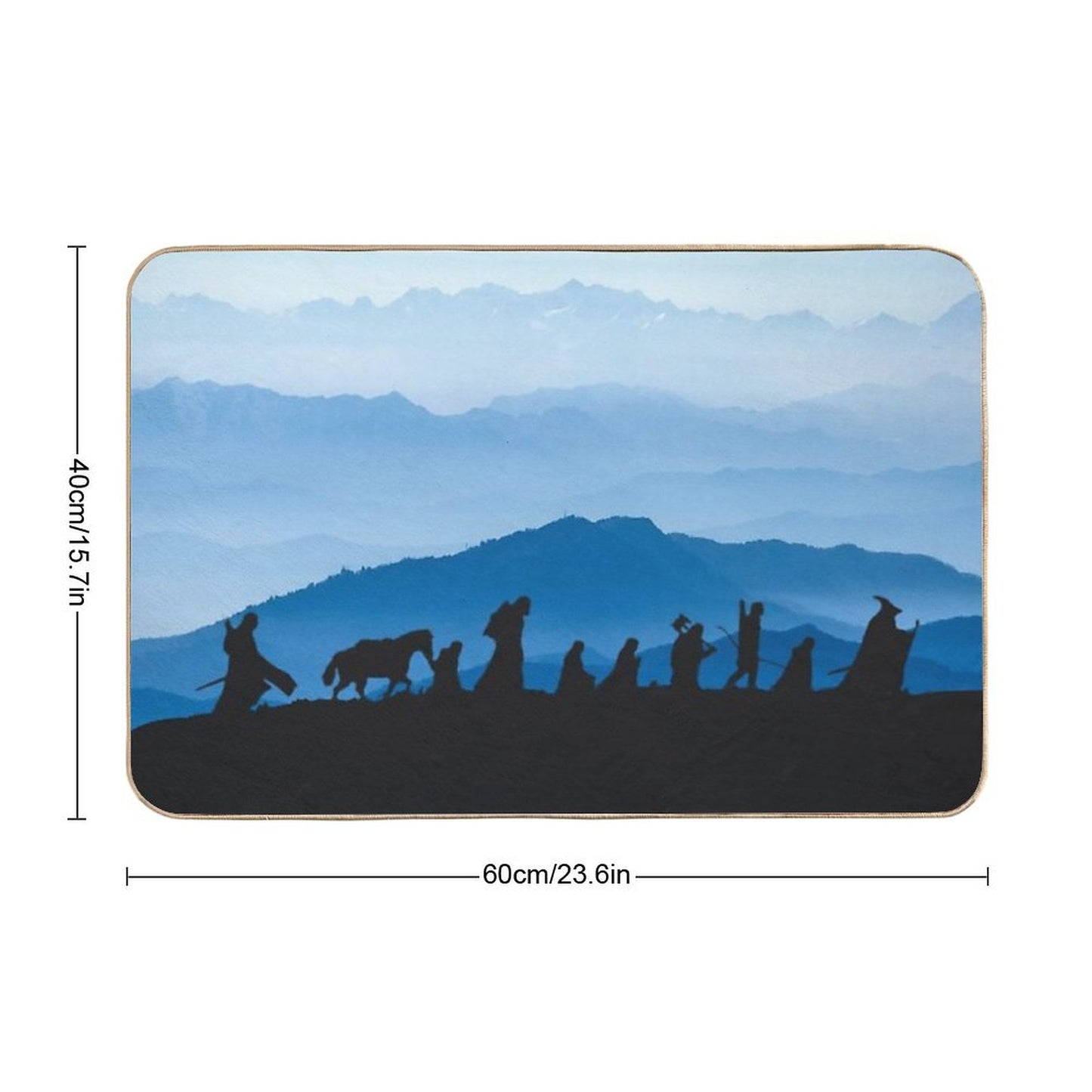 The Fellowship Bath Mat