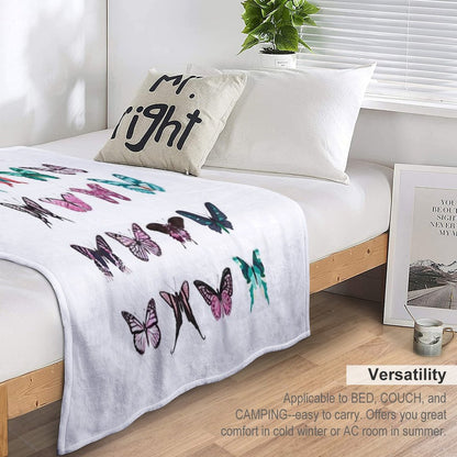 Butterfly Pattren Throw Blanket