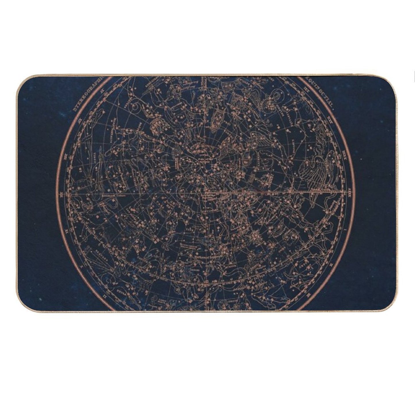 Constellations of The Northern Hemisphere Bath Mat