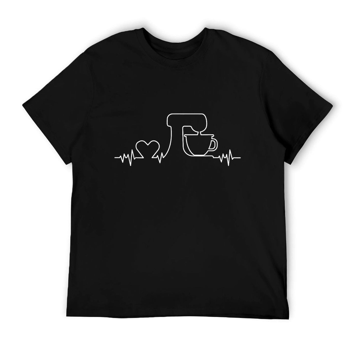 Baking Heartbeat - Funny Pastry Baker - Baking Gift T-Shirt