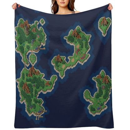 Chrono Trigger 1000 AD Throw Blanket
