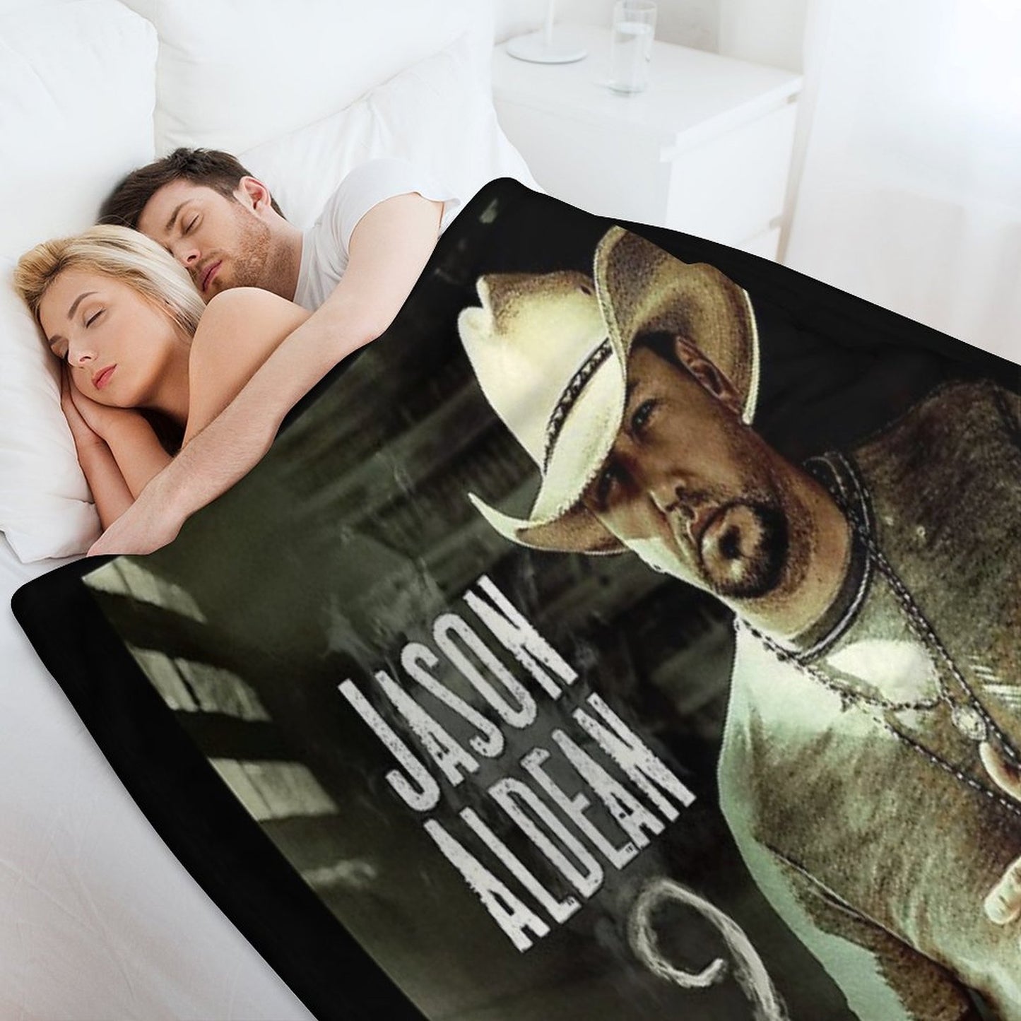 Album 9 Jason Aldean Throw Blanket