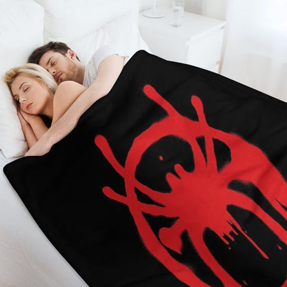 Into The Spider-Verse Throw Blanket
