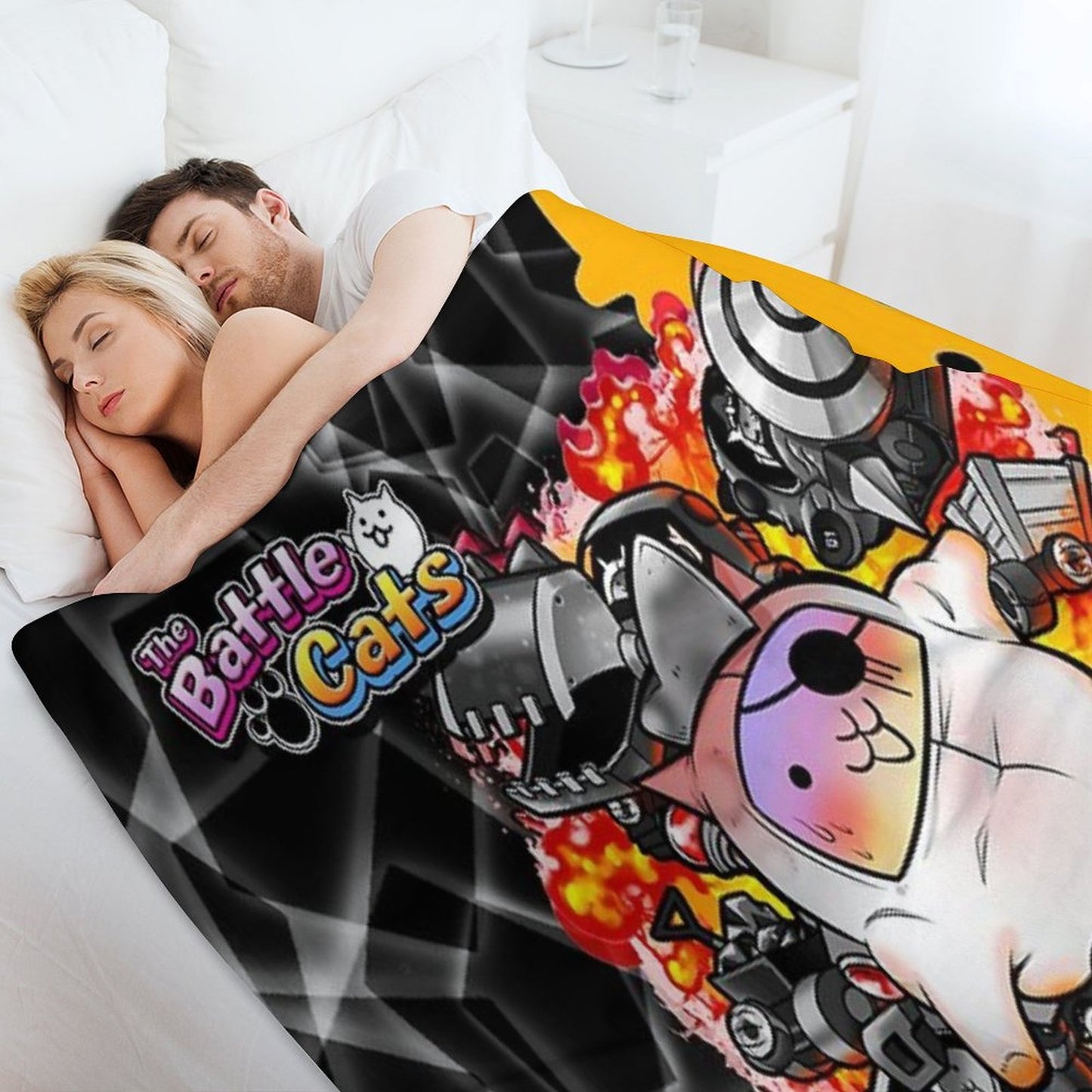 Battle Cats - Subterra Guardians Throw Blanket
