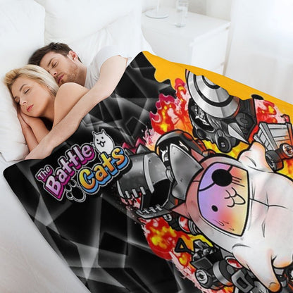 Battle Cats - Subterra Guardians Throw Blanket