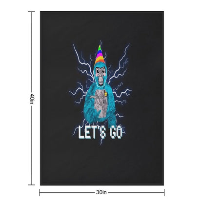 Gorilla Tag Jmancurly Monke Merch Throw Blanket