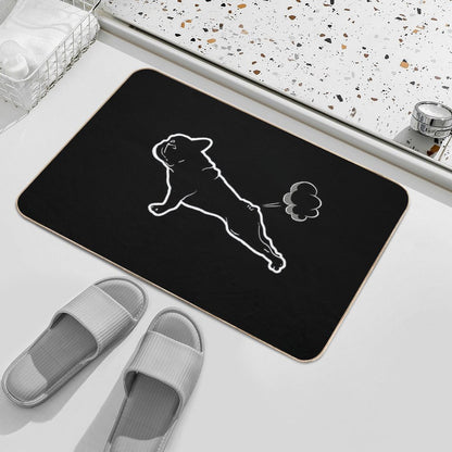 French Bulldogs Yoga Bath Mat