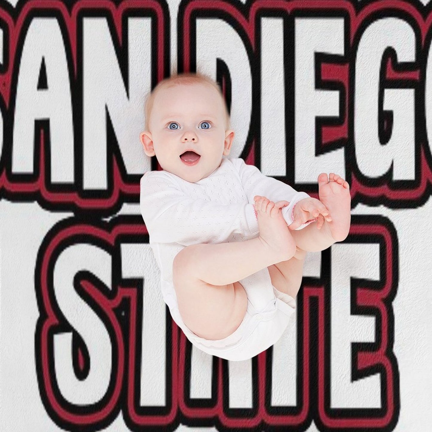 San Diego State Throw Blanket