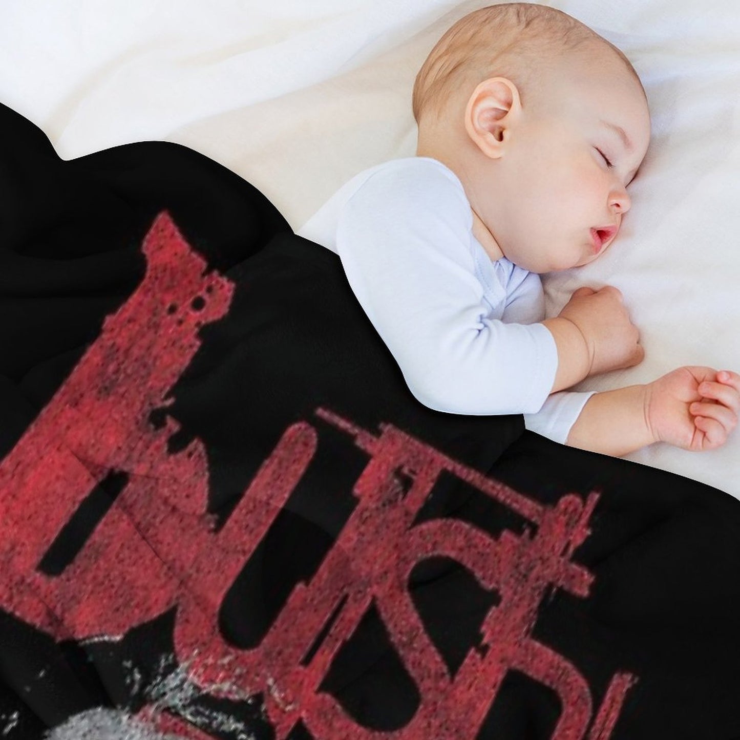 Guitar And Albums Band Throw Blanket