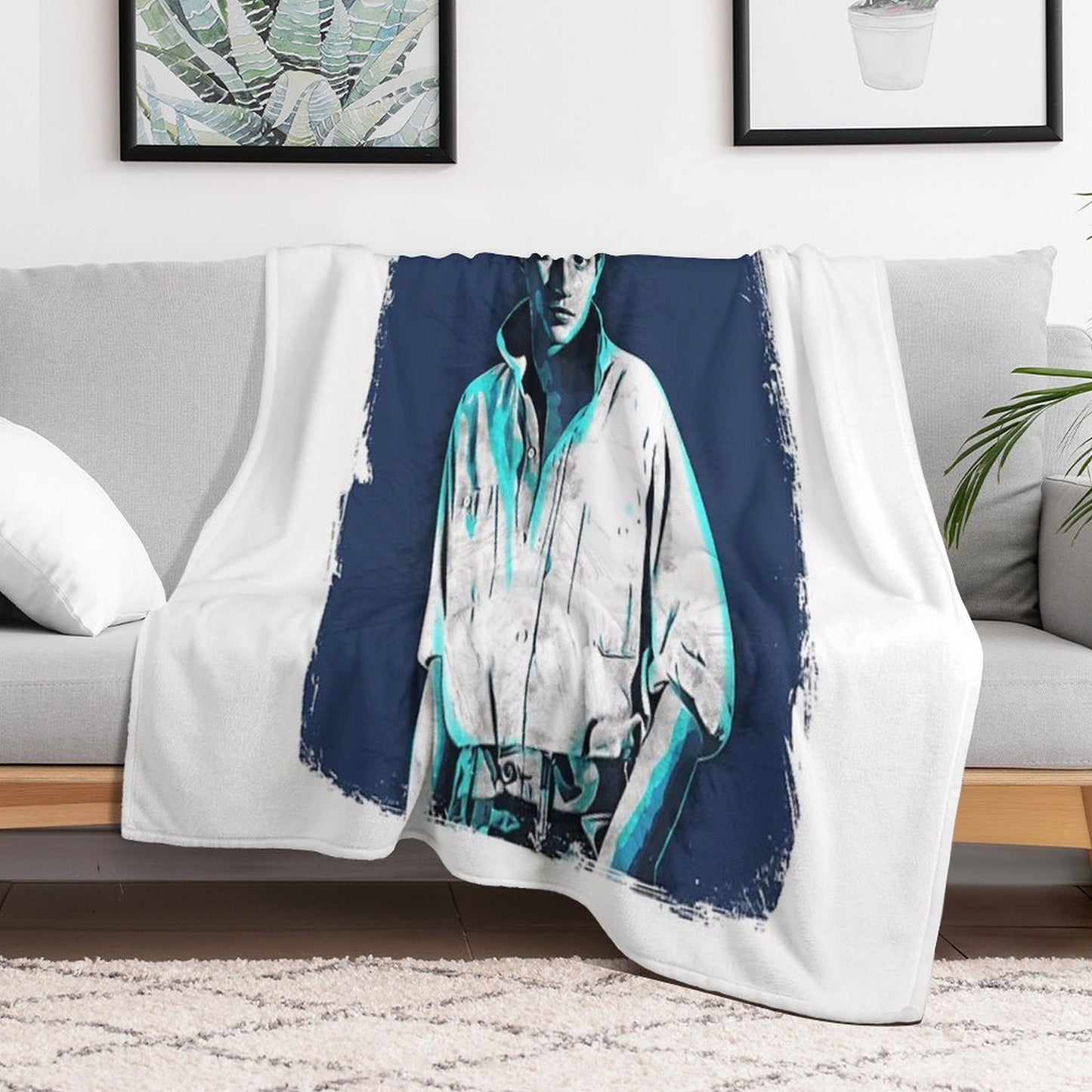 Ralph Macchio - Karate Kid Throw Blanket