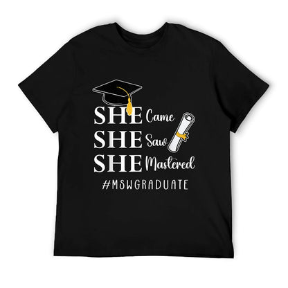 MSW Master’s Degree Master Of Social Work Graduation T-Shirt