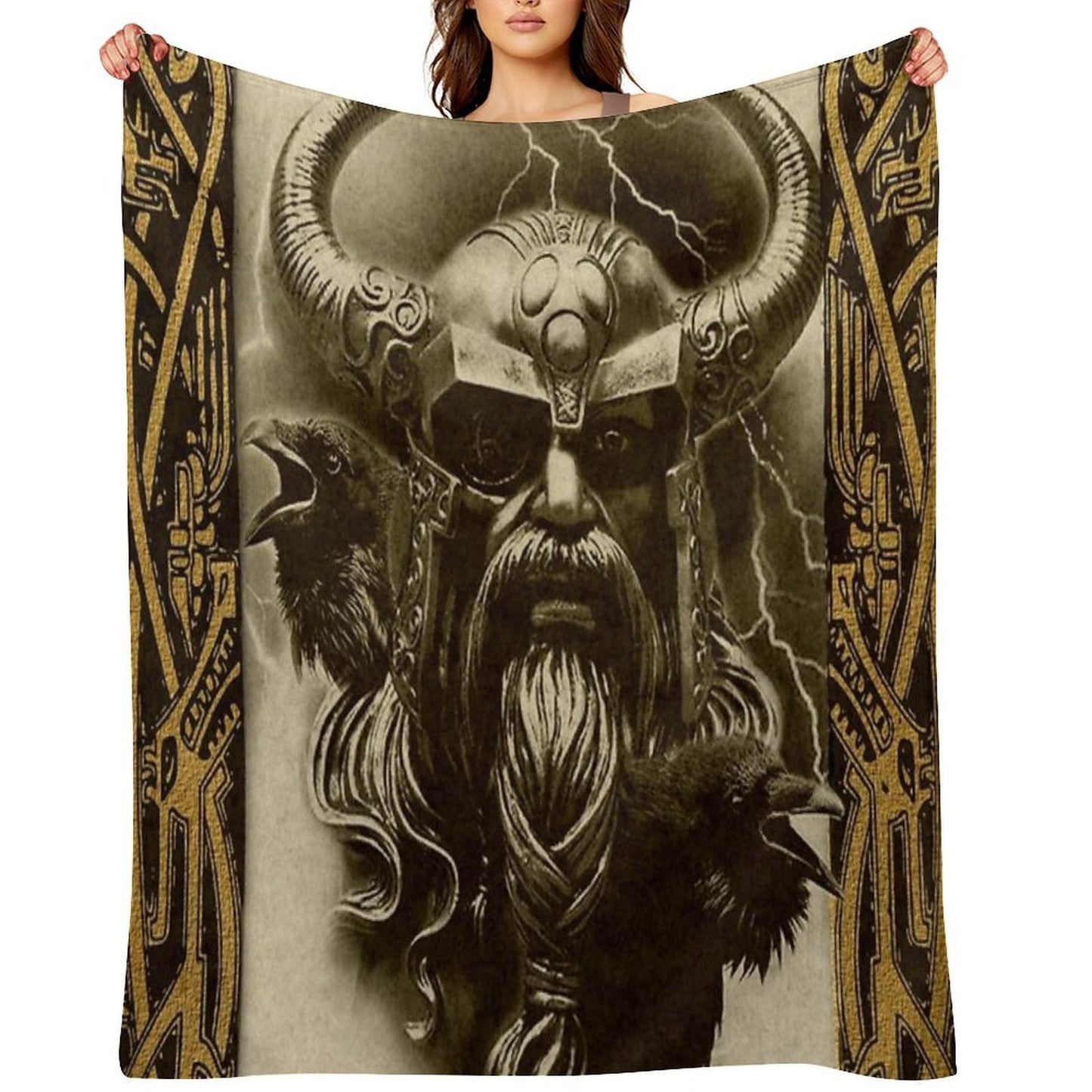 Odin Throw Blanket