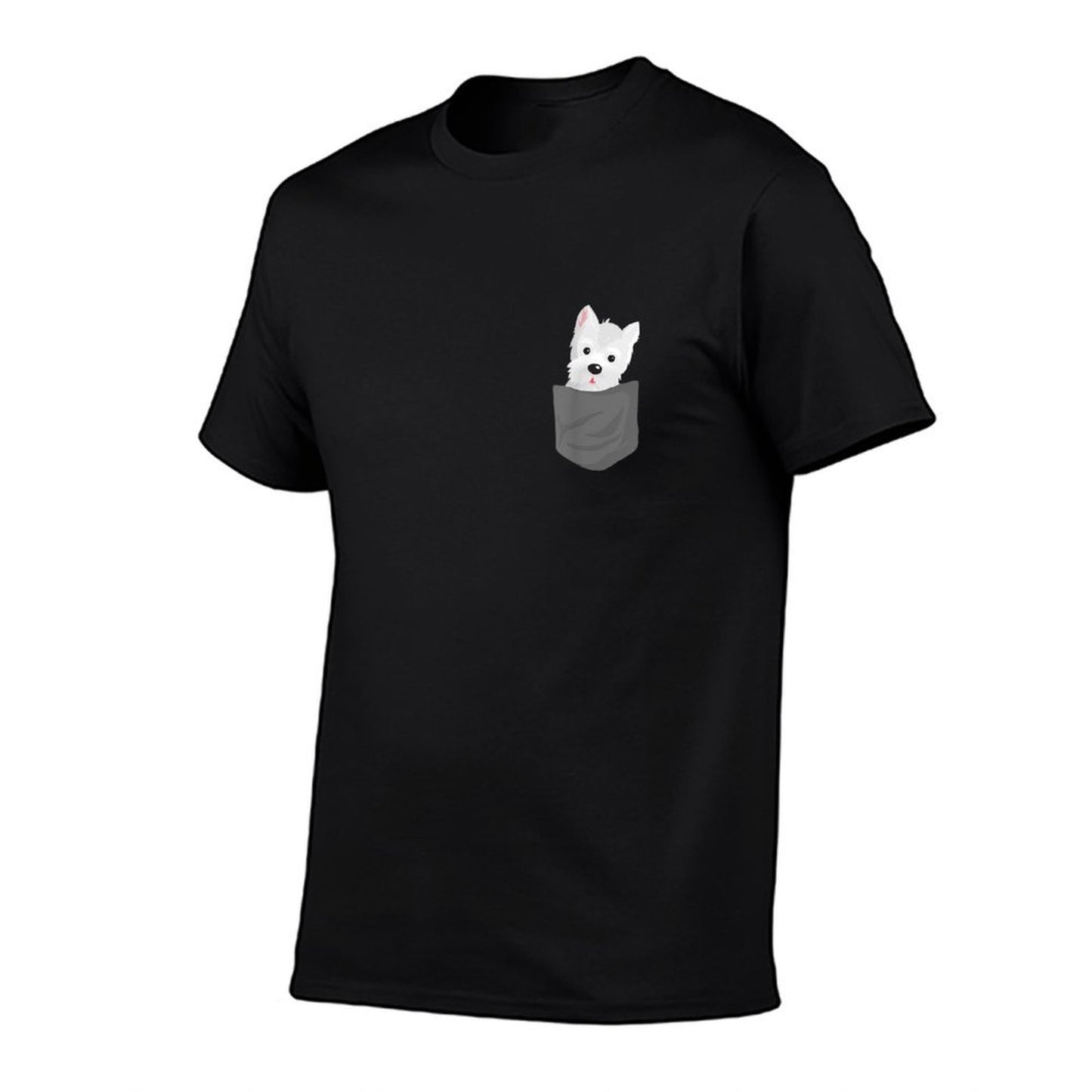 Dog In A Pocket Cute Westie Terrier Lover Puppy T-Shirt