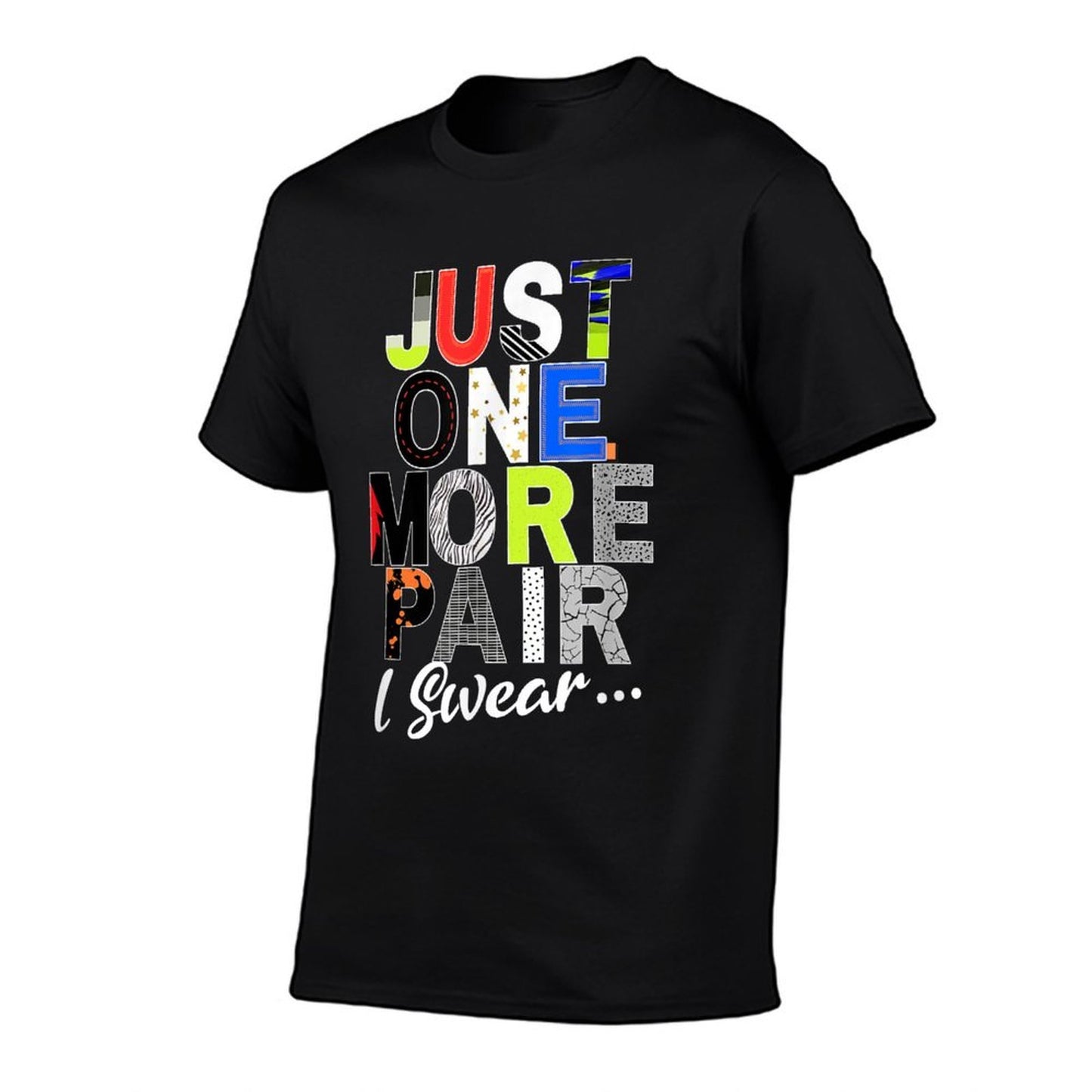 Sneaker Head Just One More Pair...Sneakerhead Graphic  Heathered Texture T-Shirt