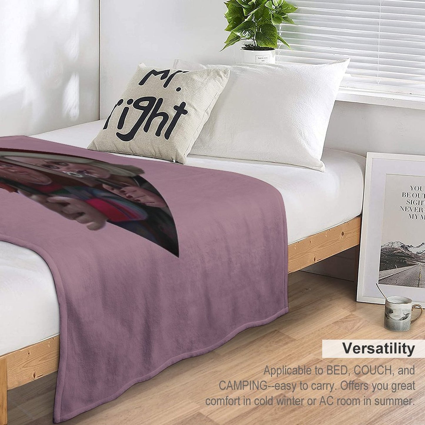 Bride of Chucky Throw Blanket