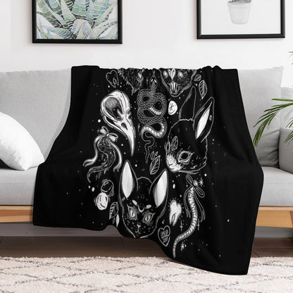 FAMILIAR SPIRITS Throw Blanket