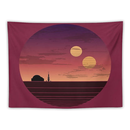The Binary Sunset Tapestry