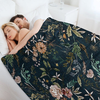 Delilah (summerteal) Throw Blanket