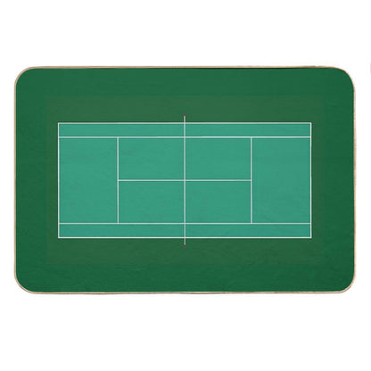 Tennis Court Bath Mat