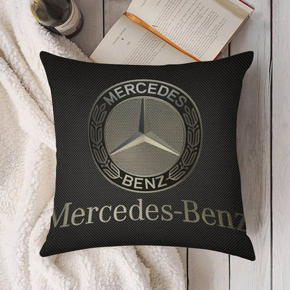 Driving Performance Linen Throw Pillow Cover