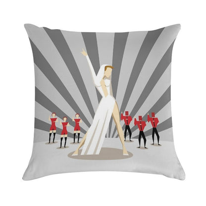 Kylie - Can't Get You Out Of My Head Soft Luxury Feel Throw Pillow