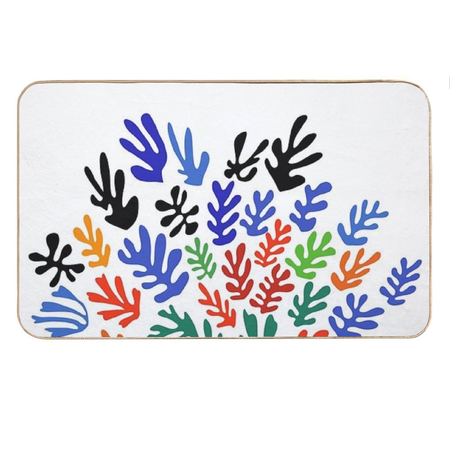 Matisse Floral Pattern #1 Bath Mat