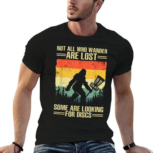 Funny Disc Golf Art For Men Women Kids Disc Golf Player T-Shirt