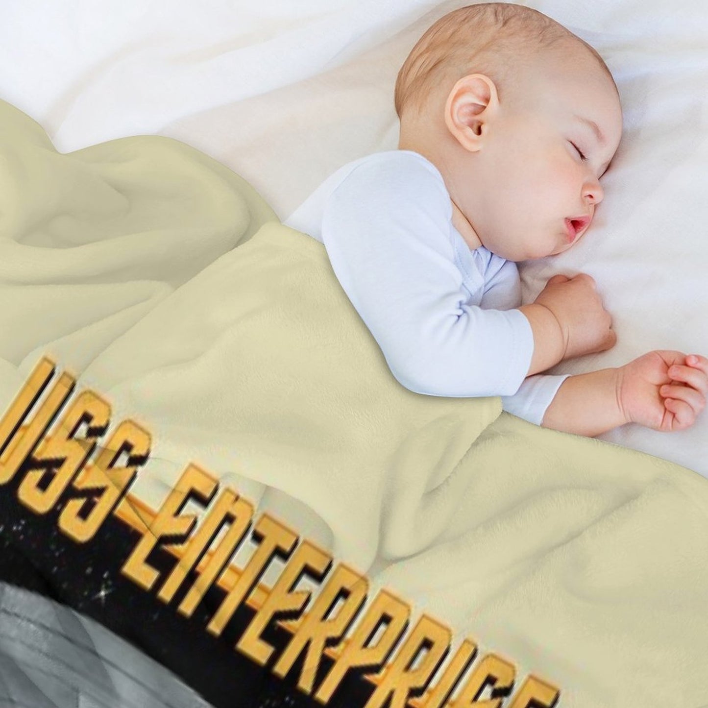 USS Enterprise NCC-1701 Throw Blanket