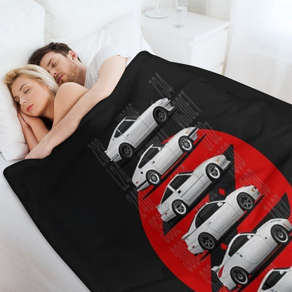 Z Generations (White) Throw Blanket