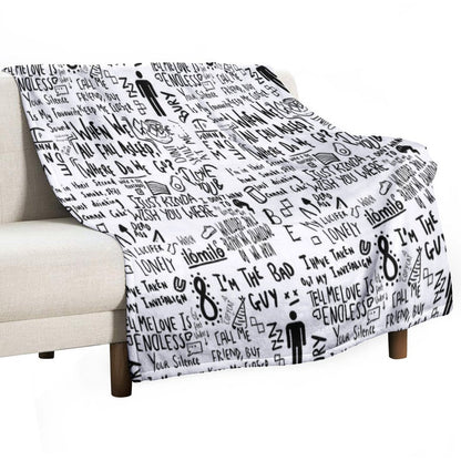Billie Eilish Throw Blanket