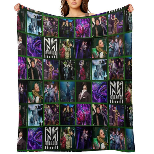 Beetlejuice Musical Throw Blanket