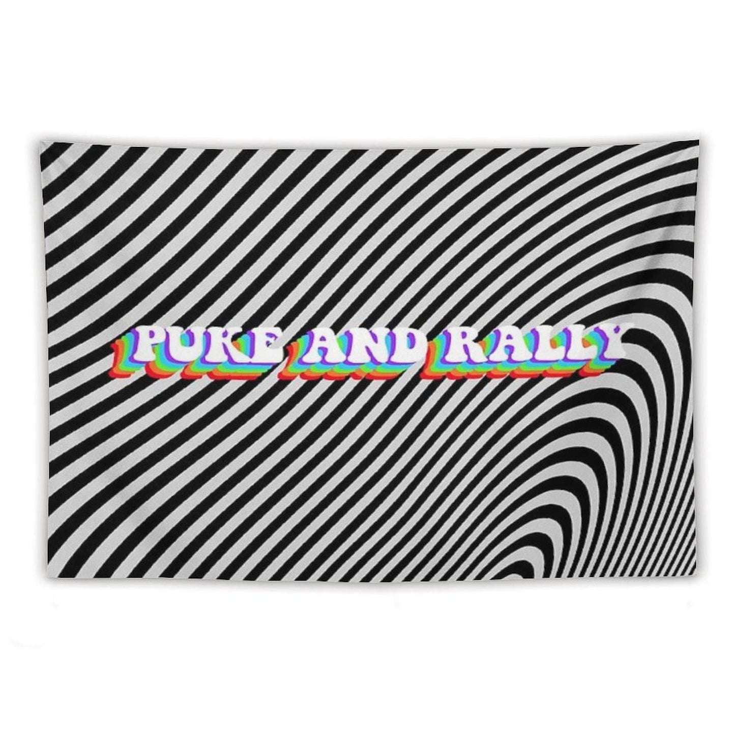 Puke And Rally Tapestry Tapestry