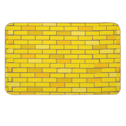 Oz Yellow Brick Street  Absorbent Bath Mat