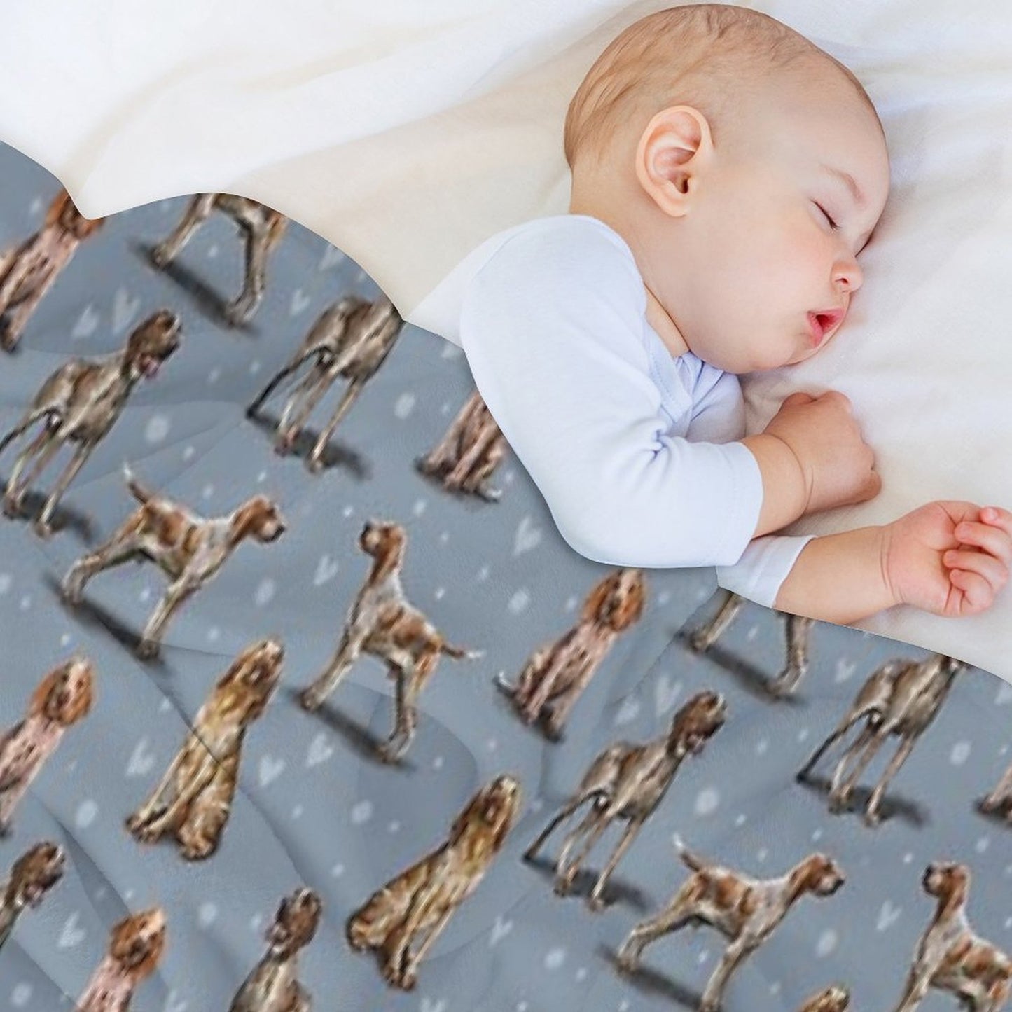 The Bracco Italiano Throw Blanket