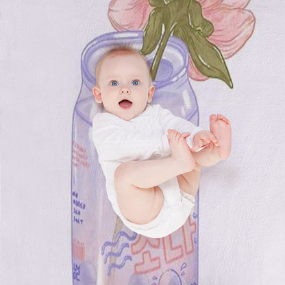 Pearl Soda Throw Blanket