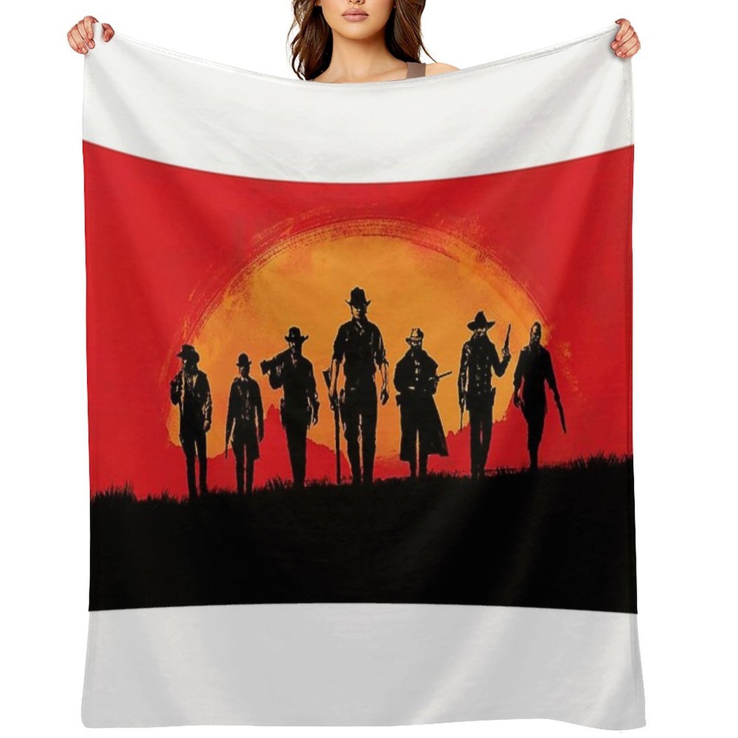 Beautiful Moon Throw Blanket