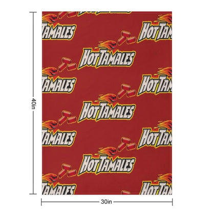Hot Tamales Throw Blanket