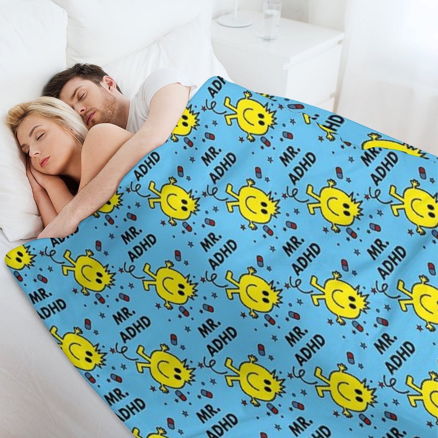 MR ADHD Throw Blanket