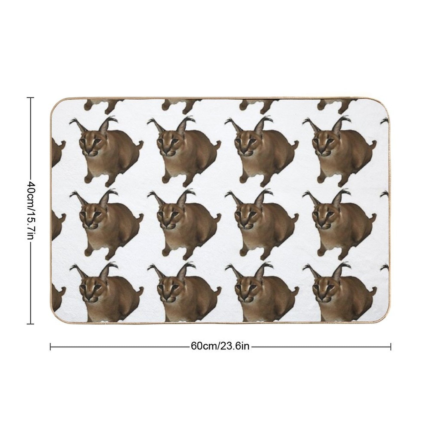 Floppa Bath Mat