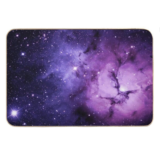 Purple Nebula Bath Mat