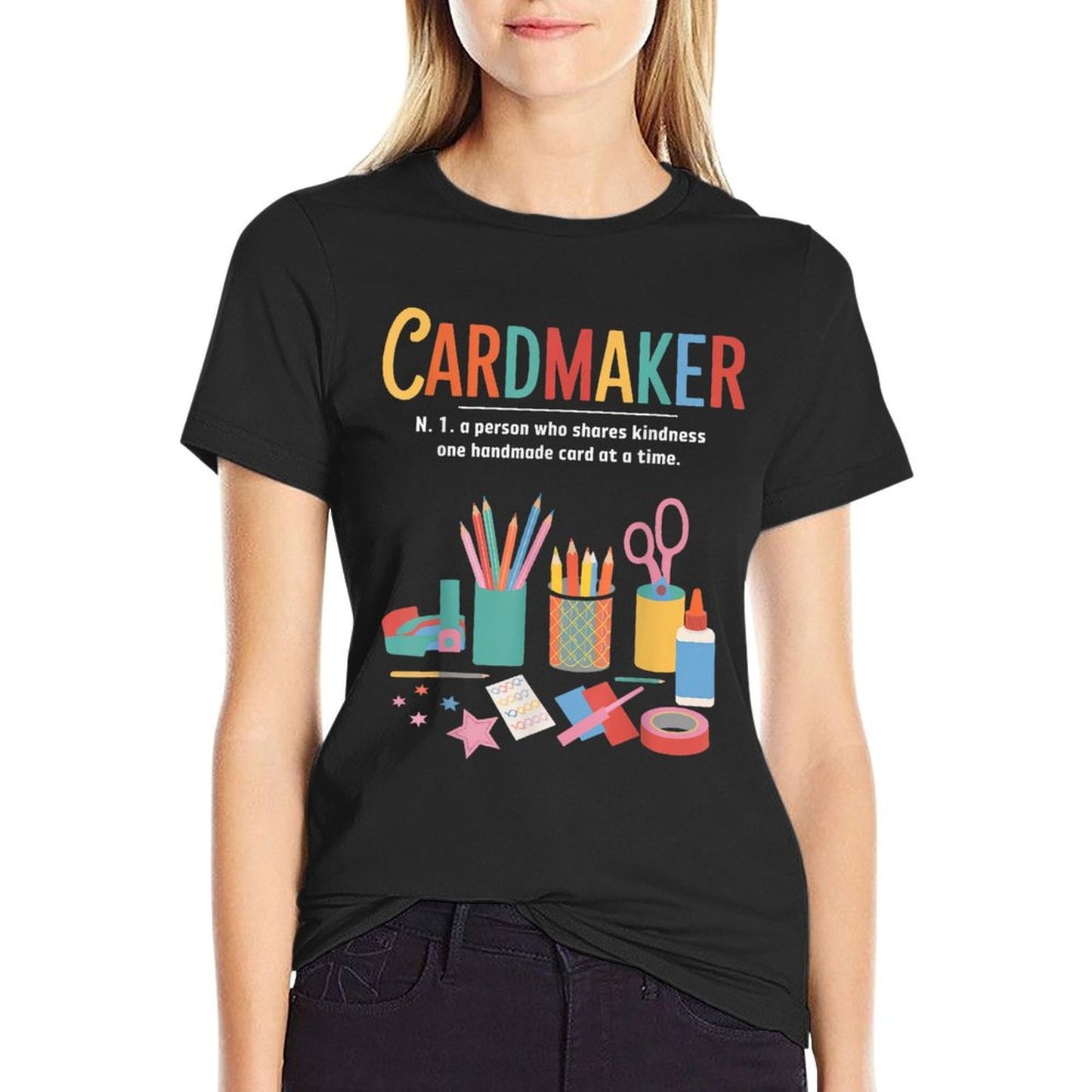 Cardmaking Meaning Cardmaking Crafter Scrapbook Card Maker T-Shirt