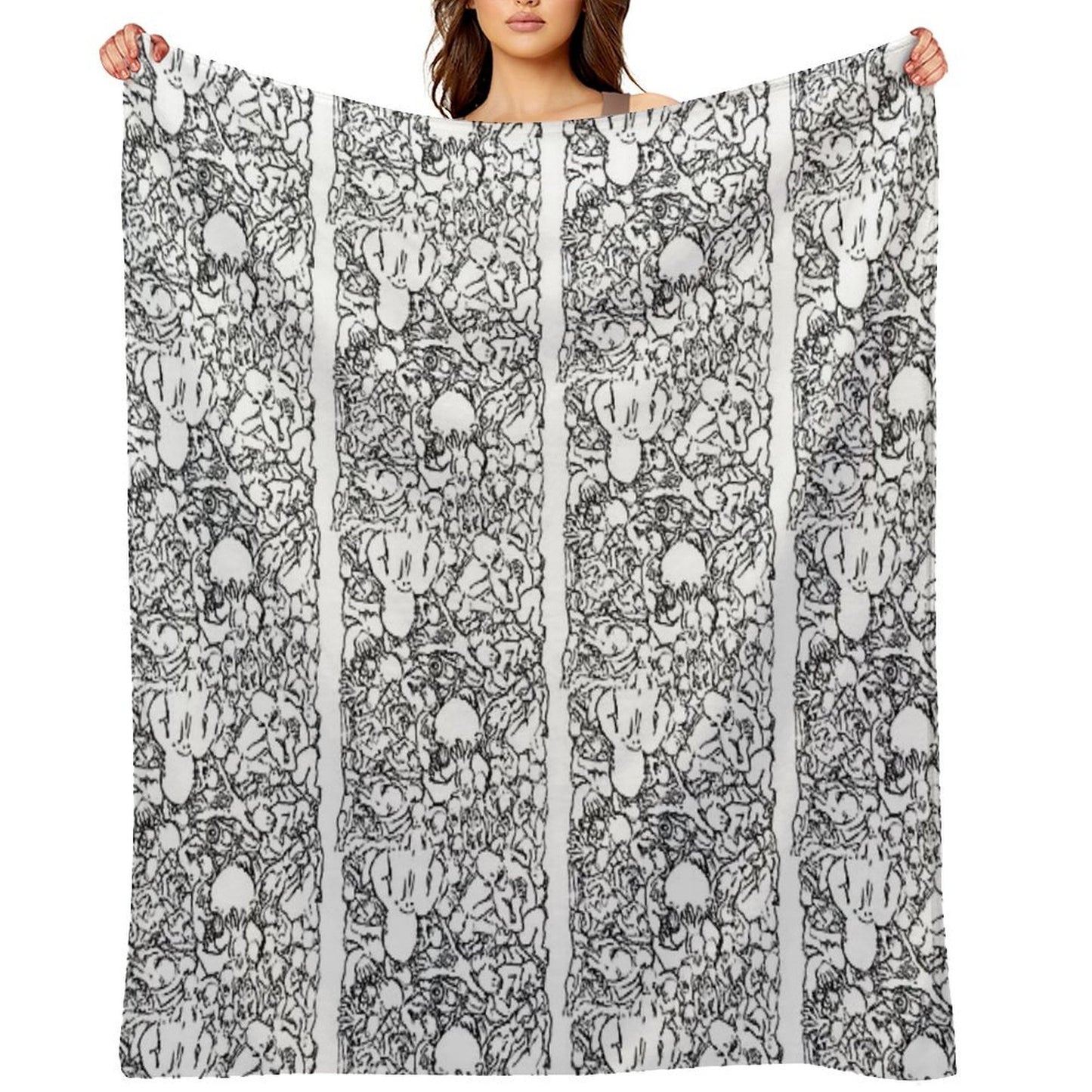 Hitobito-o6 Throw Blanket