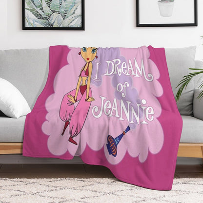 I Dream of Jeannie 4 Throw Blanket