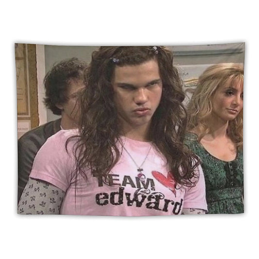 Team Edward-- Jacob Tapestry