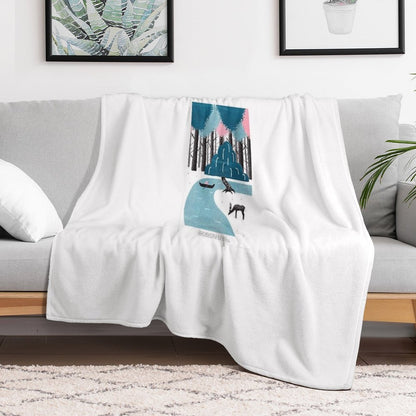 River Throw Blanket